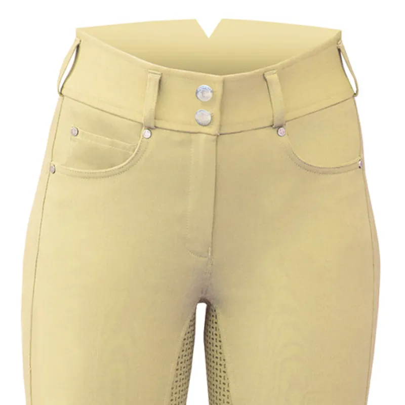 Equetech Ultimo Show Breeches - BUTTERMILK CREAM 