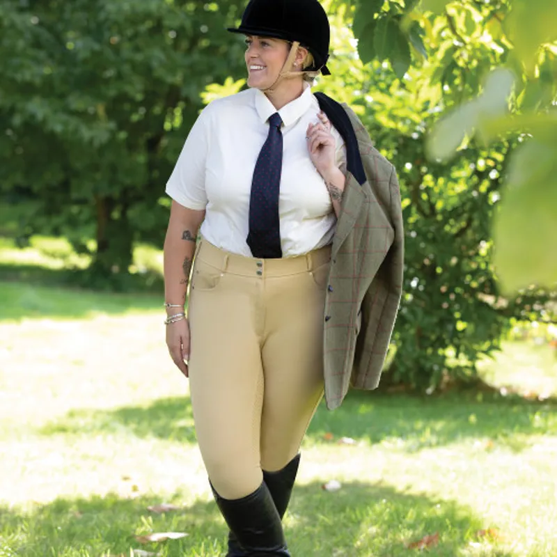 Equetech Ultimo Show Breeches - BUTTERMILK CREAM -4
