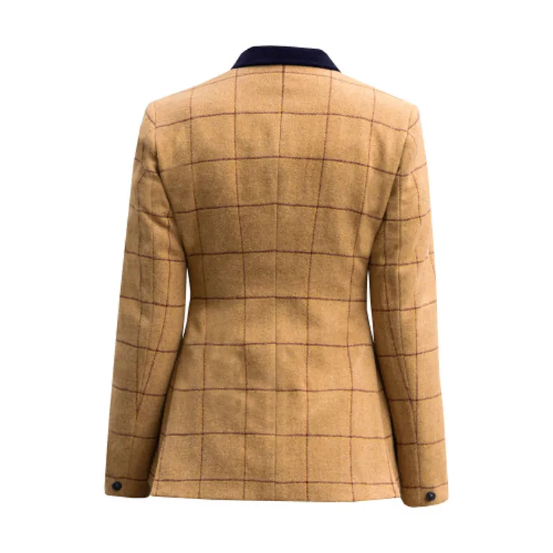 Equetech Wheatley Deluxe Tweed Riding Jacket - BROWN -1